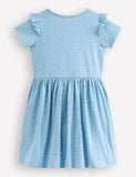 Cute Rabbit Applique Dress