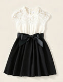 Lace Cutout Dress
