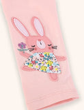 Søde Bunny Applique Leggings
