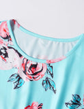 Mom and Me Family Matching Print Dress