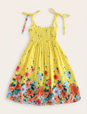 Bohemian Print Family Matching Dress