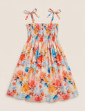 Bohemian Print Family Matching Dress
