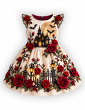 Gothic Rose Haunted Manor Party Dress