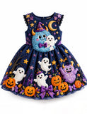 Little Monster Ghost Halloween Party Dress