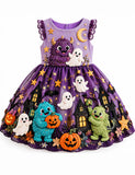 Midnight Monster Halloween Bash Party Dress
