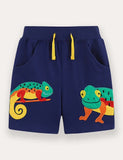 Lizard Broderede Shorts