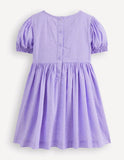 Floral Patchwork Applique Madeline Dress
