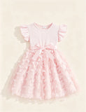 Flying Sleeves Butterfly Tulle Princess Dress