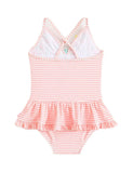 Cute Three-dimensional Flower One-piece Swimsuit