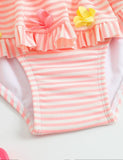 Cute Three-dimensional Flower One-piece Swimsuit