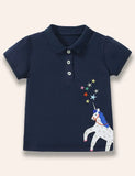 Μπλουζάκι Polo Unicorn Appliqué