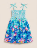 Bohemian Print Family Matching Dress