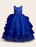 Pearl Trailing Evening Wedding Dress