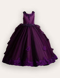 Pearl Trailing Evening Wedding Dress