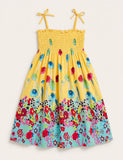 Bohemian Print Family Matching Dress