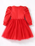 Christmas Candy Cane Tulle Dress