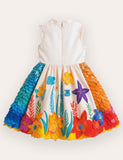 Mermaid Applique Dress