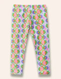 Leggings med blomsterprint