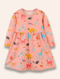 Jurk met wilde dierenprint