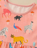 Jurk met wilde dierenprint