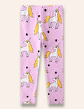 Enhjørning printede leggings
