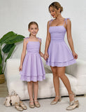 Mom and Me Suspender Dress