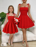 Mom and Me Suspender Dress