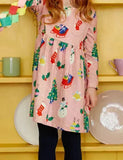 Christmas Printed Dress