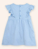 Blomsterprinsesse applikationskjole