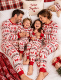 Fair Isle Christmas Reindeer Family Matching Pajamas