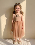 French Rose Suspender Dress