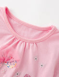 Floral Embroidered Short-sleeve T-shirt