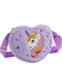 Cartoon Unicorn Embroidered Shoulder Bag