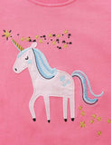 Star Unicorn Embroidered Sweatshirt
