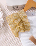 Hollow Sleeve Cut-out Patchwork Dress
