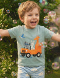 Cute Animal Vacation Printed T-Shirt