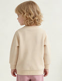 Pumpkin Applique Long Sleeve Sweatshirt