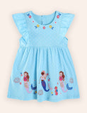 Embroidered Mermaid Dress