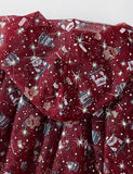Christmas Tulle Cape