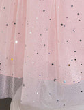 Pearl Sequin Tulle Princess Dress
