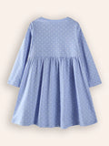 Floral Bunny Embroideried Dress