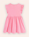 Cute Unicorn Embroidered Dress