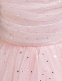 Pearl Sequin Tulle Princess Dress