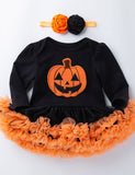Halloween Multi Patterns Print Tutu Dress