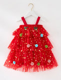 Christmas Star Multi-Layer Tulle Dress
