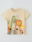 Cute Animal Print T-shirt