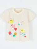 Flower Print T-shirt