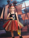 Halloween Pirate Play Tutu Dress Set