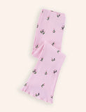 Legginsy z kwiatowym nadrukiem