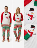 Christmas Snowman Family Matching Pajamas